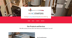 Desktop Screenshot of hvacstarters.com